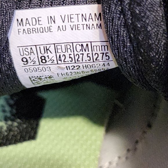 Reebok x Pleasures Classic Leather Trail Neon Mint Men's 9.5 NWOB H06244 - Picture 8 of 12